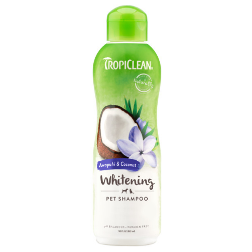 TropiClean Awapuhi & Coconut Whitening Shampoo for Pets, 20oz 1